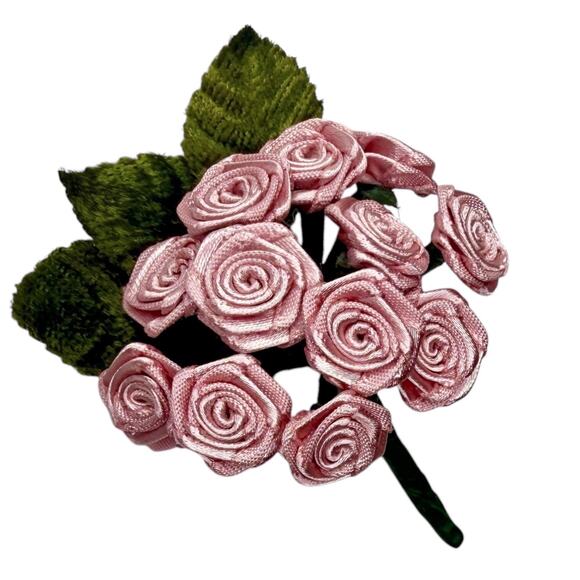 American Girl Nosegay Pleasant Company Pink Rose Flowers Samantha Party Treat #1 - Picture 4 of 4